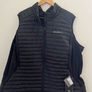 Eddie Bauer Women's Dark Quilted Vest